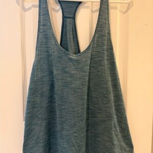 Lululemon Teal Racerback Tank Top